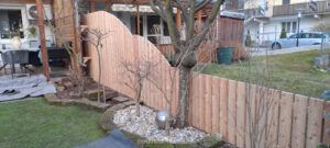 Zaun – Sichtschutz – Gartengestaltung  – Stiegen – Geländer